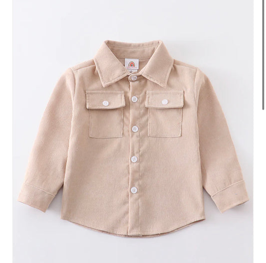 Corduroy button down