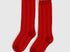 Red fancy socks