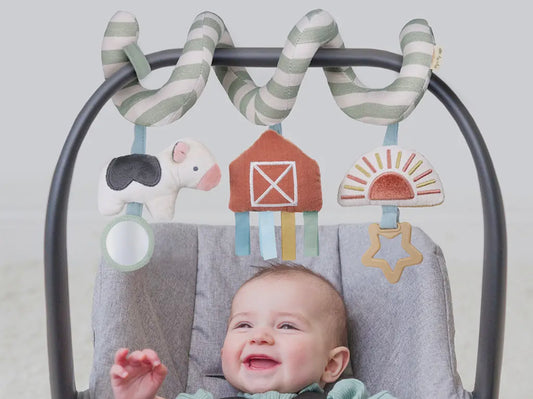 Itzy ritzy spiral car seat activity