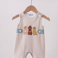 Gingham puppy Jon Jon
