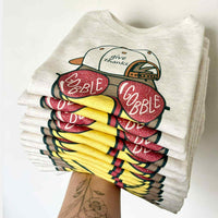 Gobble gobble turkey tee