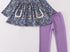 Lavender bloom pant set