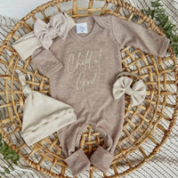Child of God romper, NB