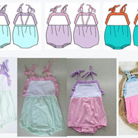 Color block sun bubble - pink/ mint