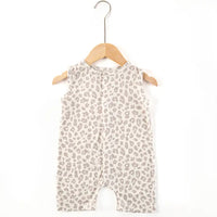 Leopard Bamboo Romper