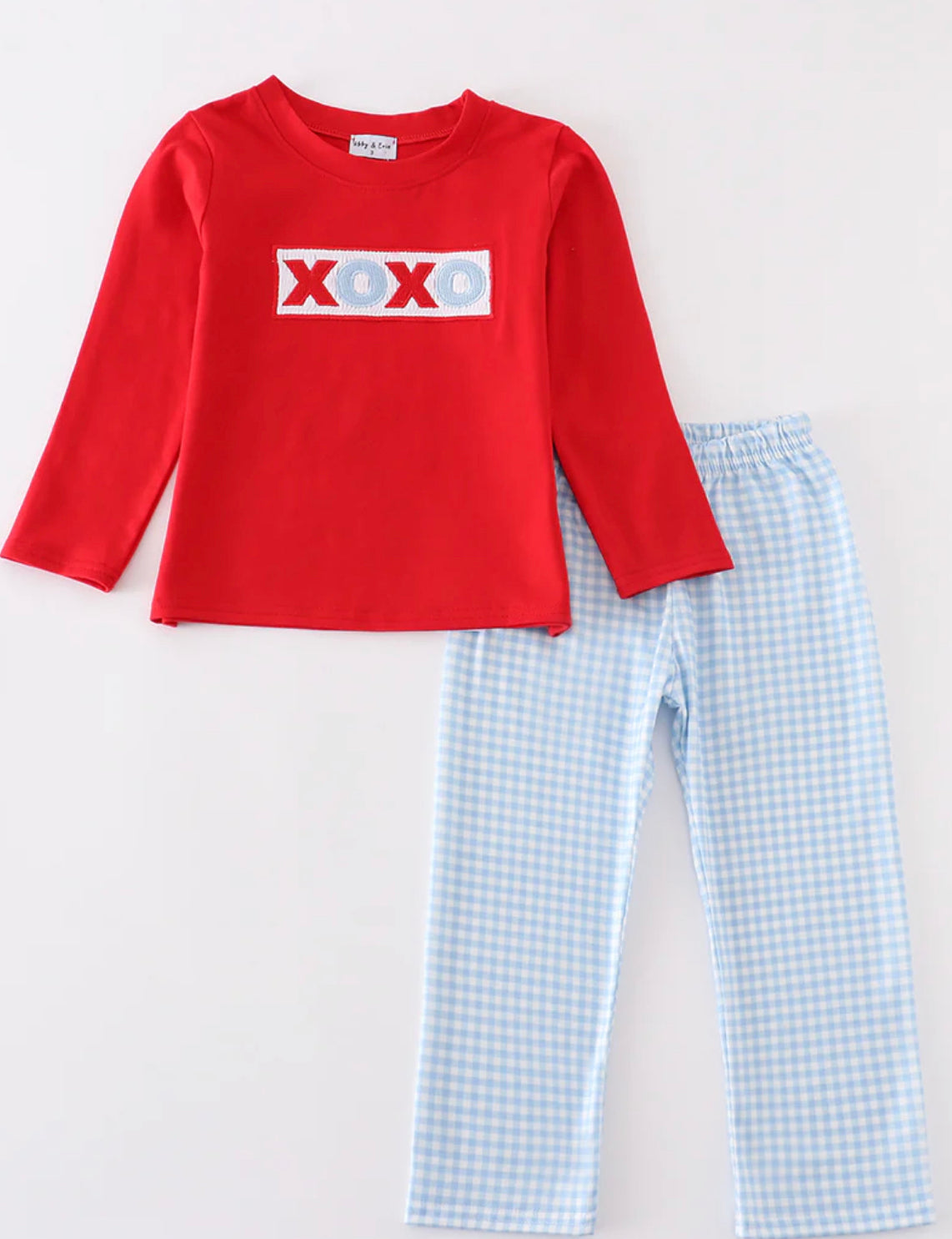 Xoxo smocked boys set