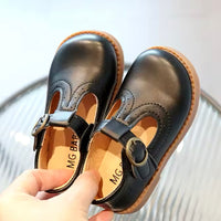 Vintage Black Leather Shoes