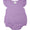 Purple ruffle bubble - embroider me