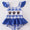 Teamwear girls one piece swim