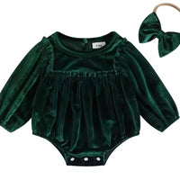 Green velvet bubble