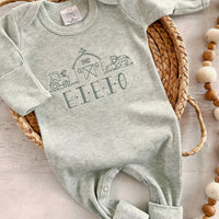 EIEIO baby romper