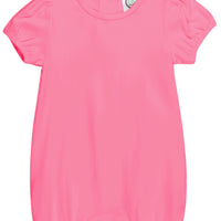 Short sleeve ruffle romper - 12M - embroider me