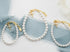 14K gold plated cross bracelet