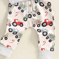 Tractor Christmas joggers