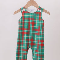 Christmas plaid long all