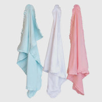 Ruffle Blanket - includes name/monogram