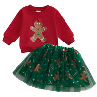Gingerbread skirt set