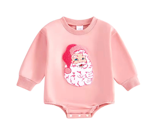 Pink Santa bubble