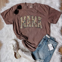Camo mama tee