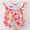 I heart Mama floral bubble- 12M