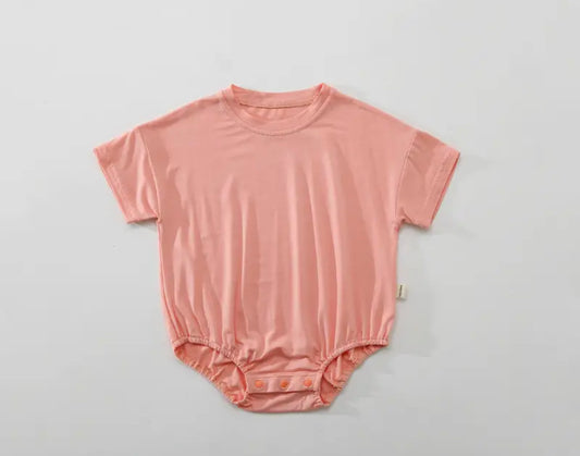 Bamboo T-shirt bubble - pink