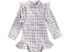 Grey gingham Rashguard