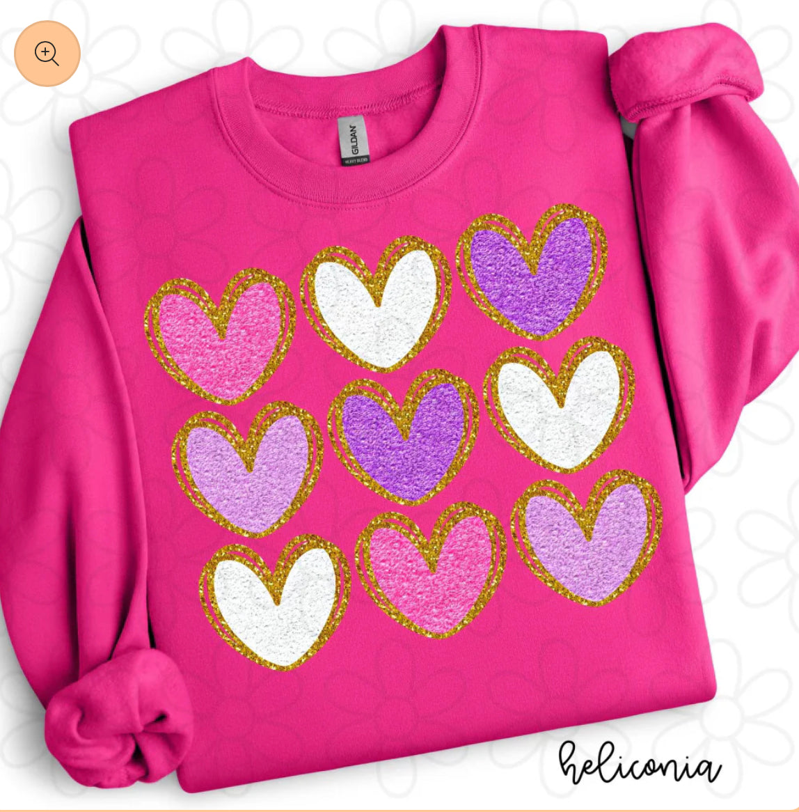 Women’s Hearts sweatshirt