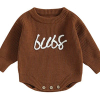 Bubs/sis sweater romper