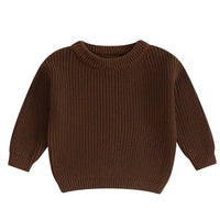 Chunky brown sweater