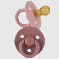 Itzy soother paci set - blossom + rosewood