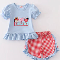 EIEIO girls short set