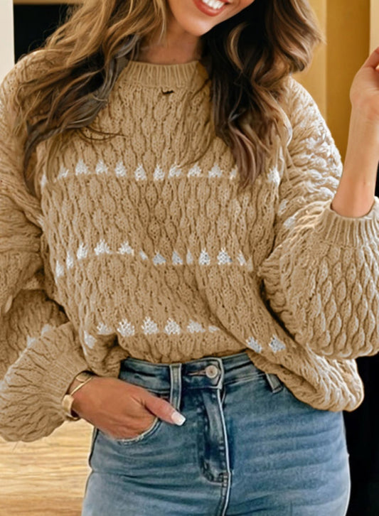 Khaki sweater