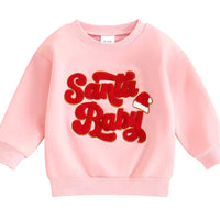 Pink Santa Baby Pullover