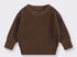 Dark brown chunky sweater
