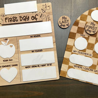 Dry erase back to school boards