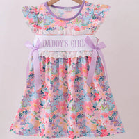 Daddy’s girl smocked dress