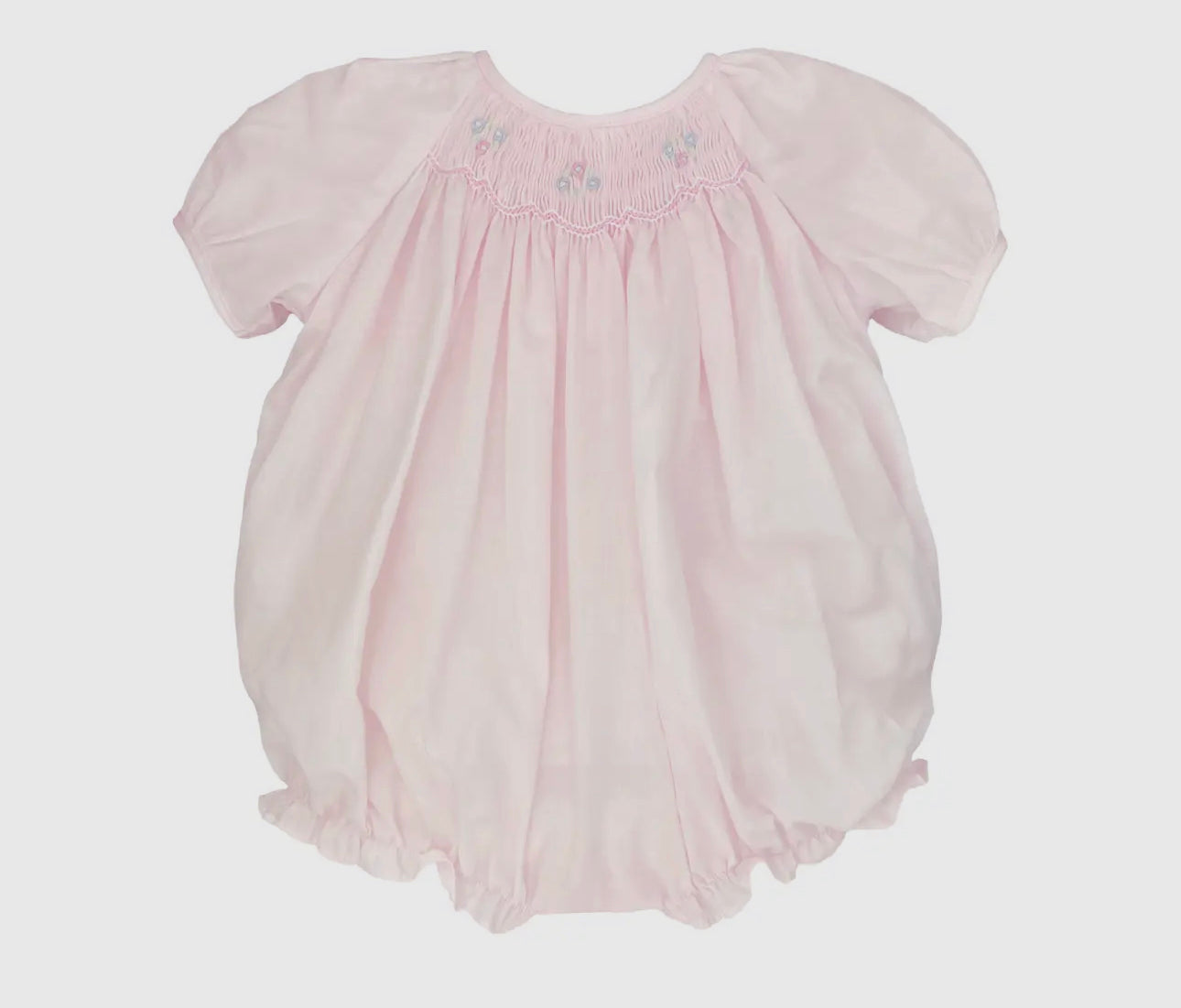 Bubble with novelty smocking - premie