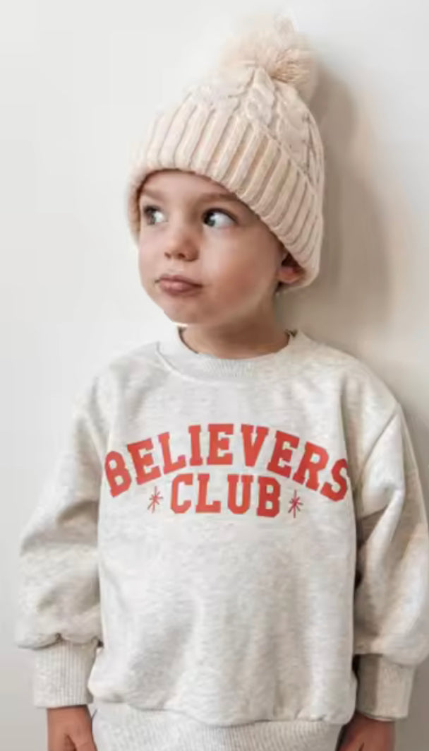 Believers club pullover