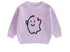 Purple ghost sweater