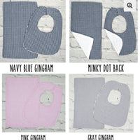 Bib & Burp Cloth Set - embroider me!