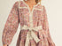 Floral print tie dress