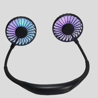 Neck Fan with LED light