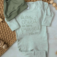 For this child we prayed, NB