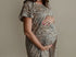 Leopard labor gown