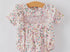 Purple smocked bubble