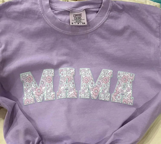 Pastel floral mama