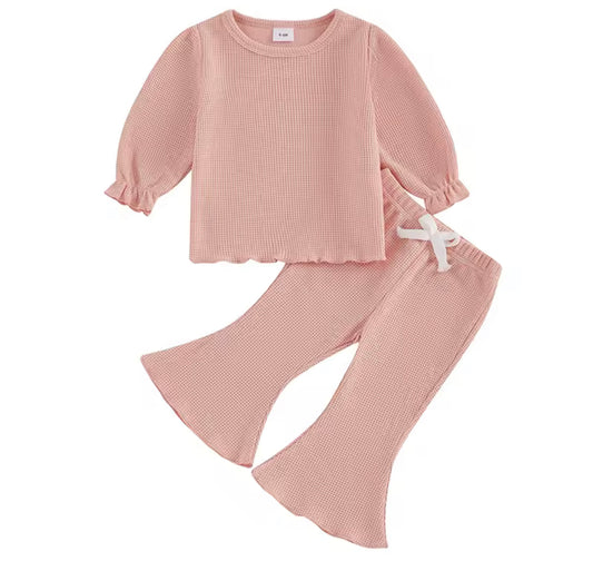 Pink pant set