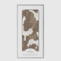 Cowhide bamboo swaddle