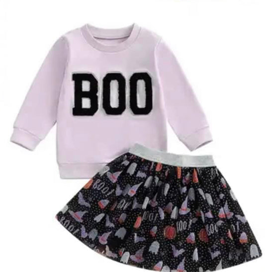 Boo skirt set