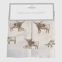 Texas longhorn blankie